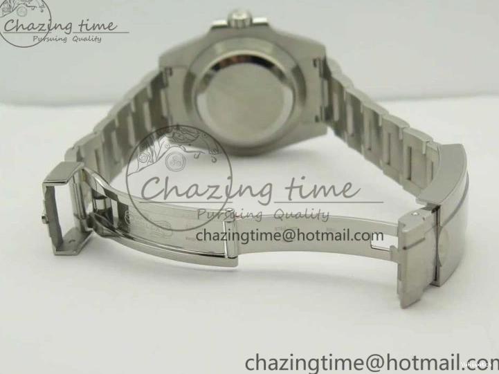 Best Green SA3135 904L on Ceramic V9F 116610 1:1 SS LV Edition Bracelet Submariner 0511